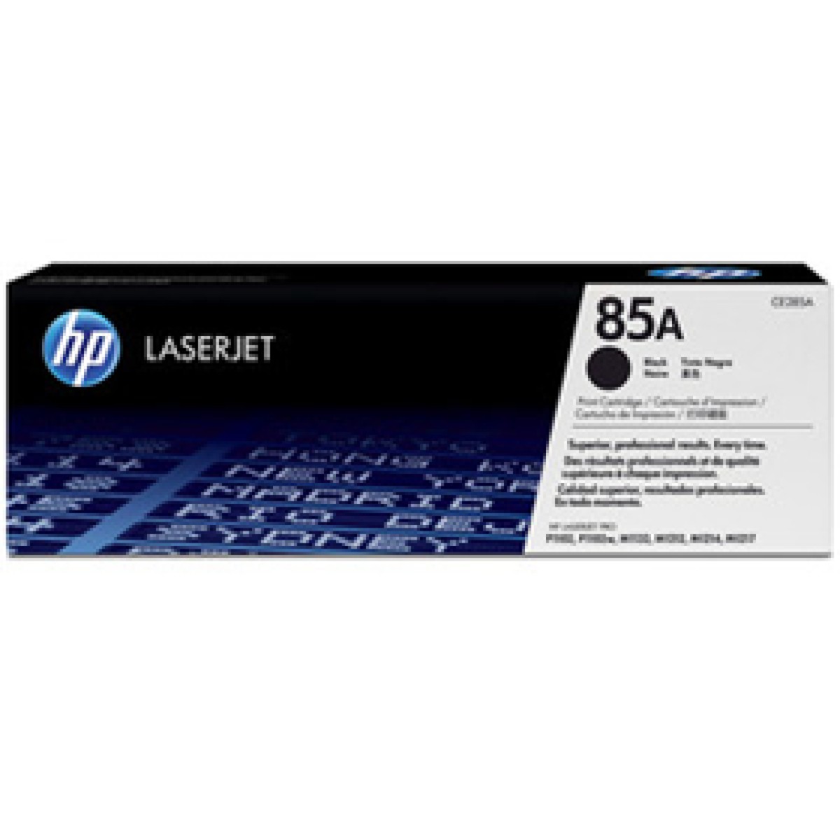 Toner Hp 85A – Ce285A – Negro – 1,600 Paginas – Para Impresora Laserjet – P1102W, M1132, M1212Nf