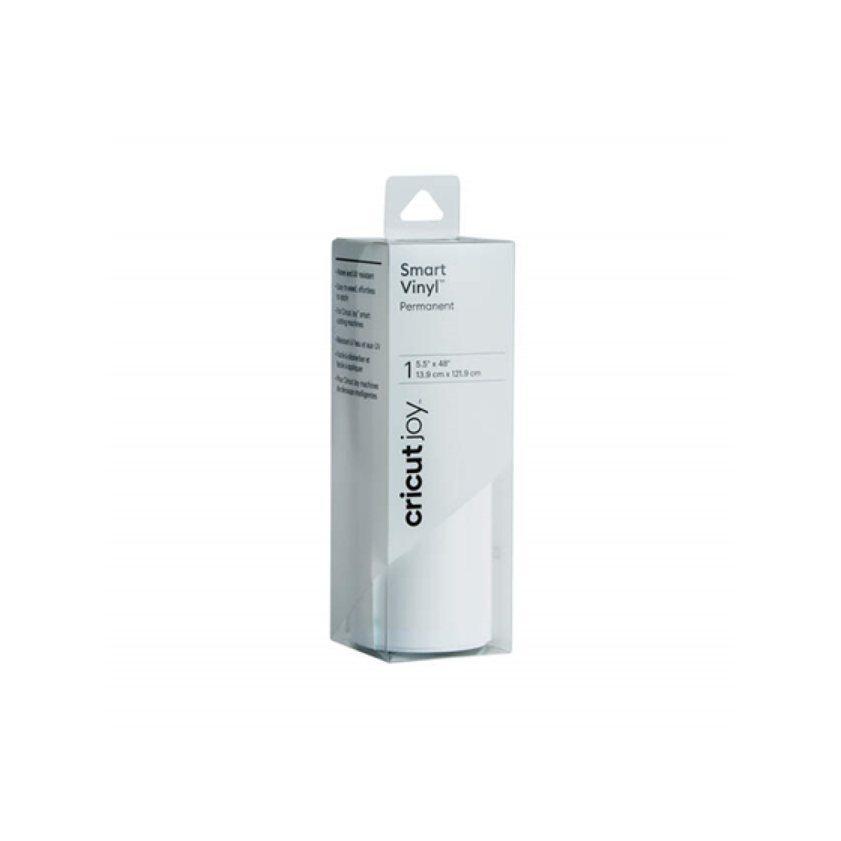Rollo De Vinil Cricut Permanente 5.5 X 48 Blanco Glossy