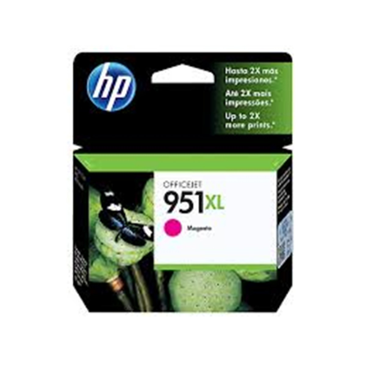 Cartucho HP 951XL Magenta Alto Rendimiento Para OfficeJet Pro 8100 y 8600