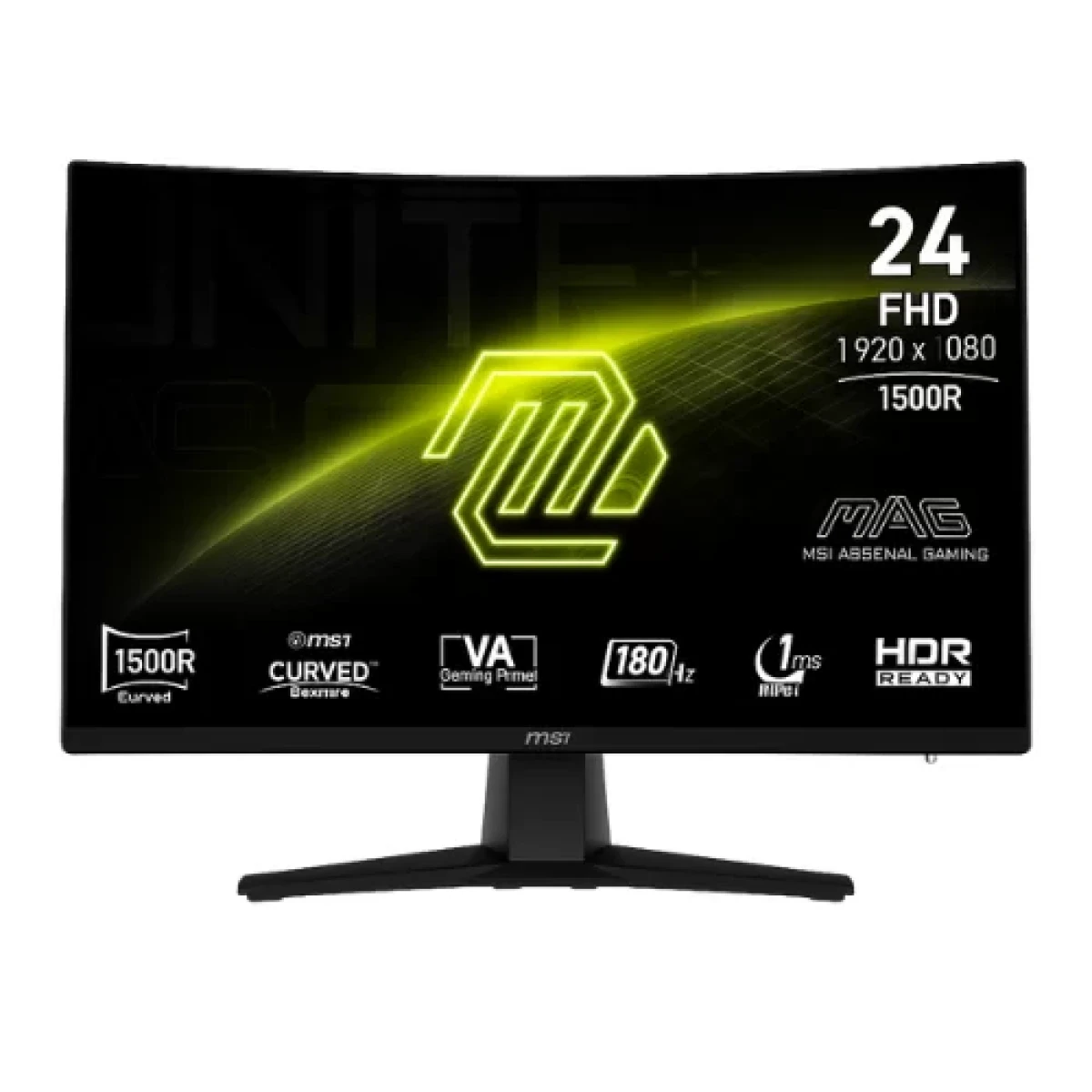 Monitor MSI MAG 242C Curvo 24″ FHD 180 Hz VA FreeSync HDMI/DP