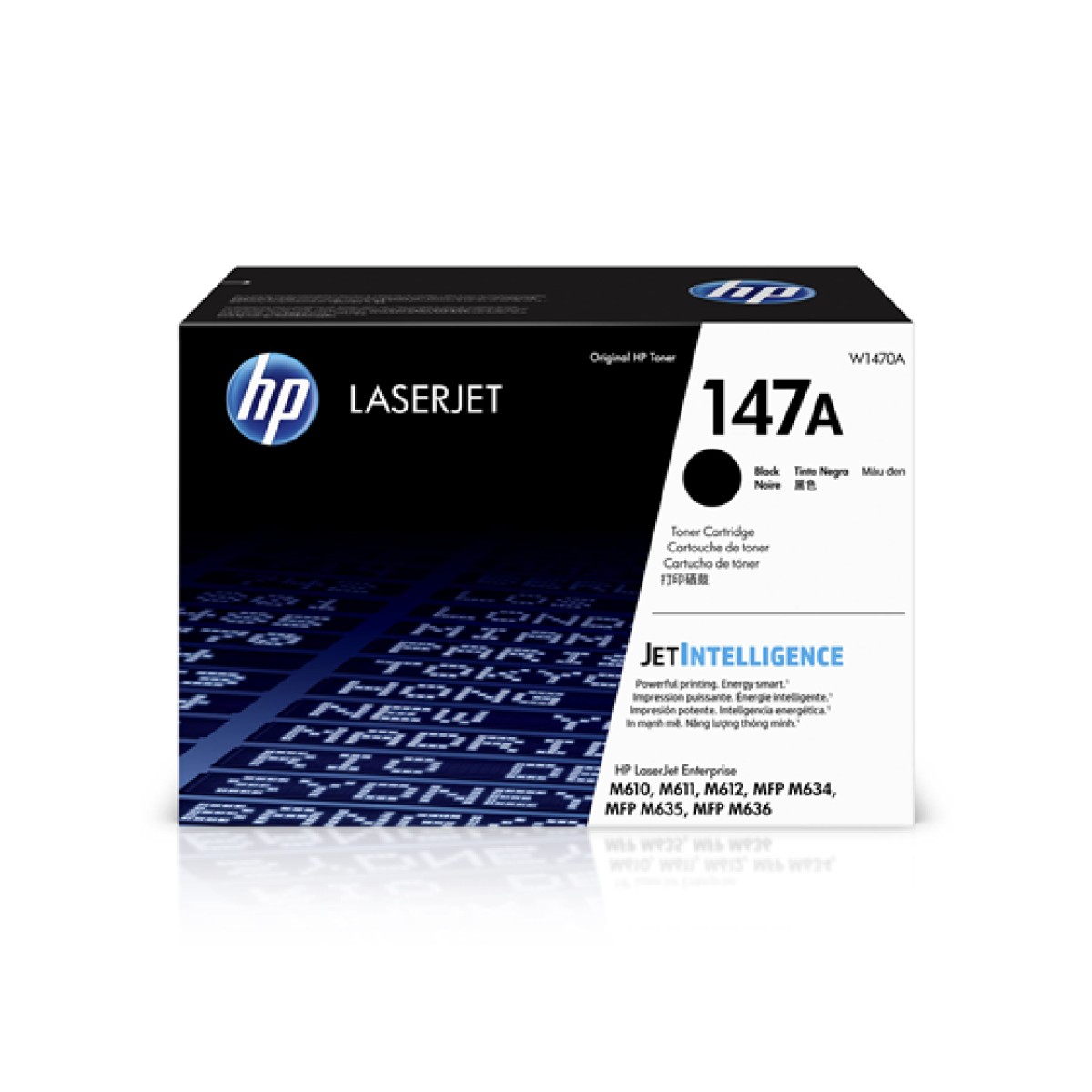 Toner Negro Hp 147A W1470A 10,500 Páginas Para Laserjet