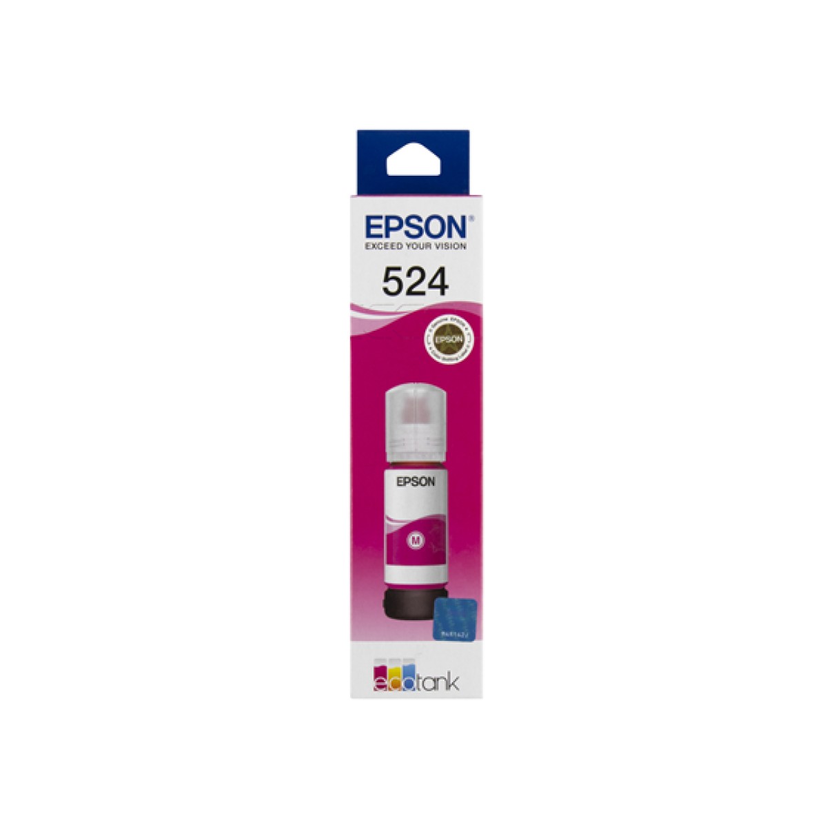Botella De Tinta Epson T524 Magenta Para Impresoras L5150 L5160 L6490