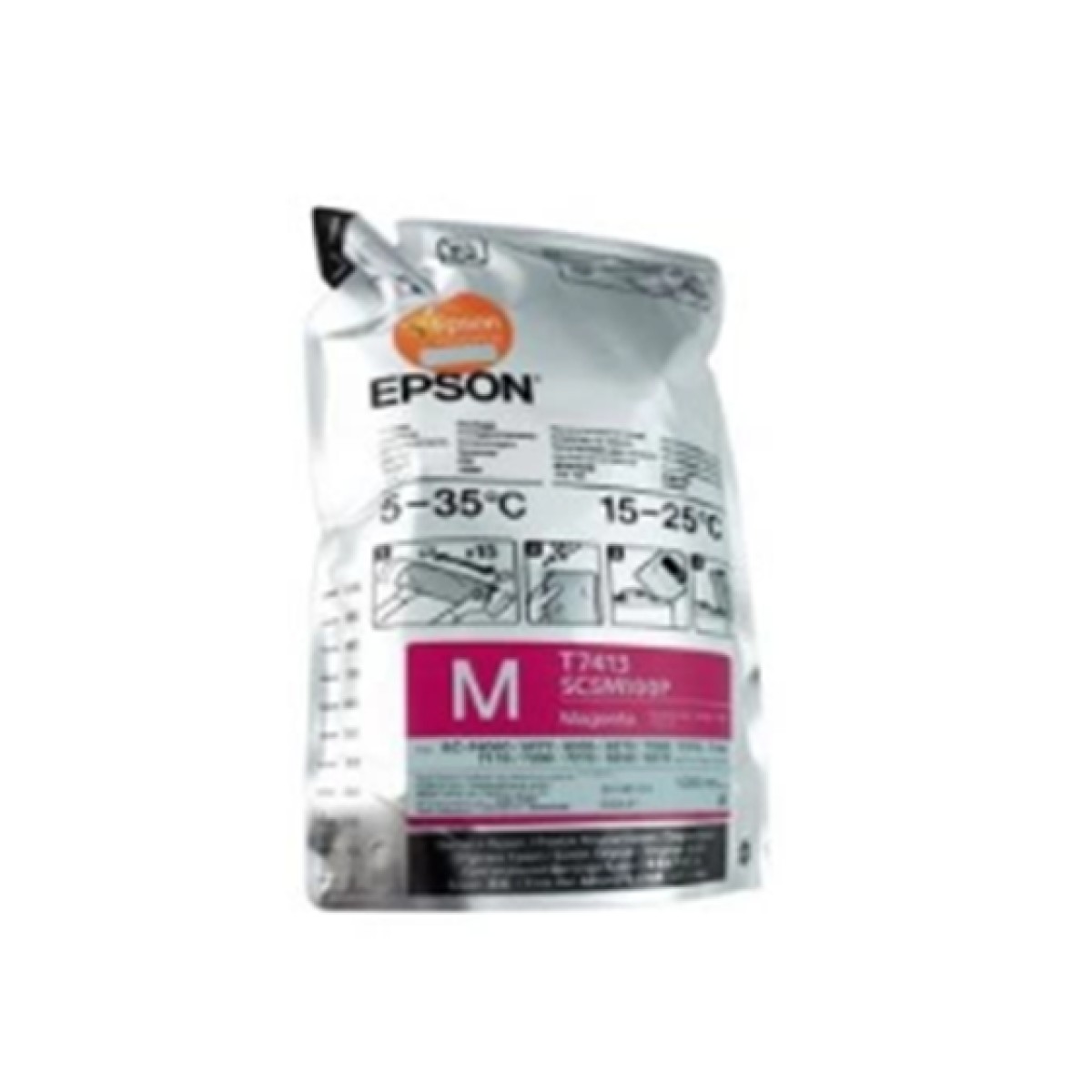 Bolsa De Tinta Epson Ultrachrome T741320 Magenta 1000Ml
