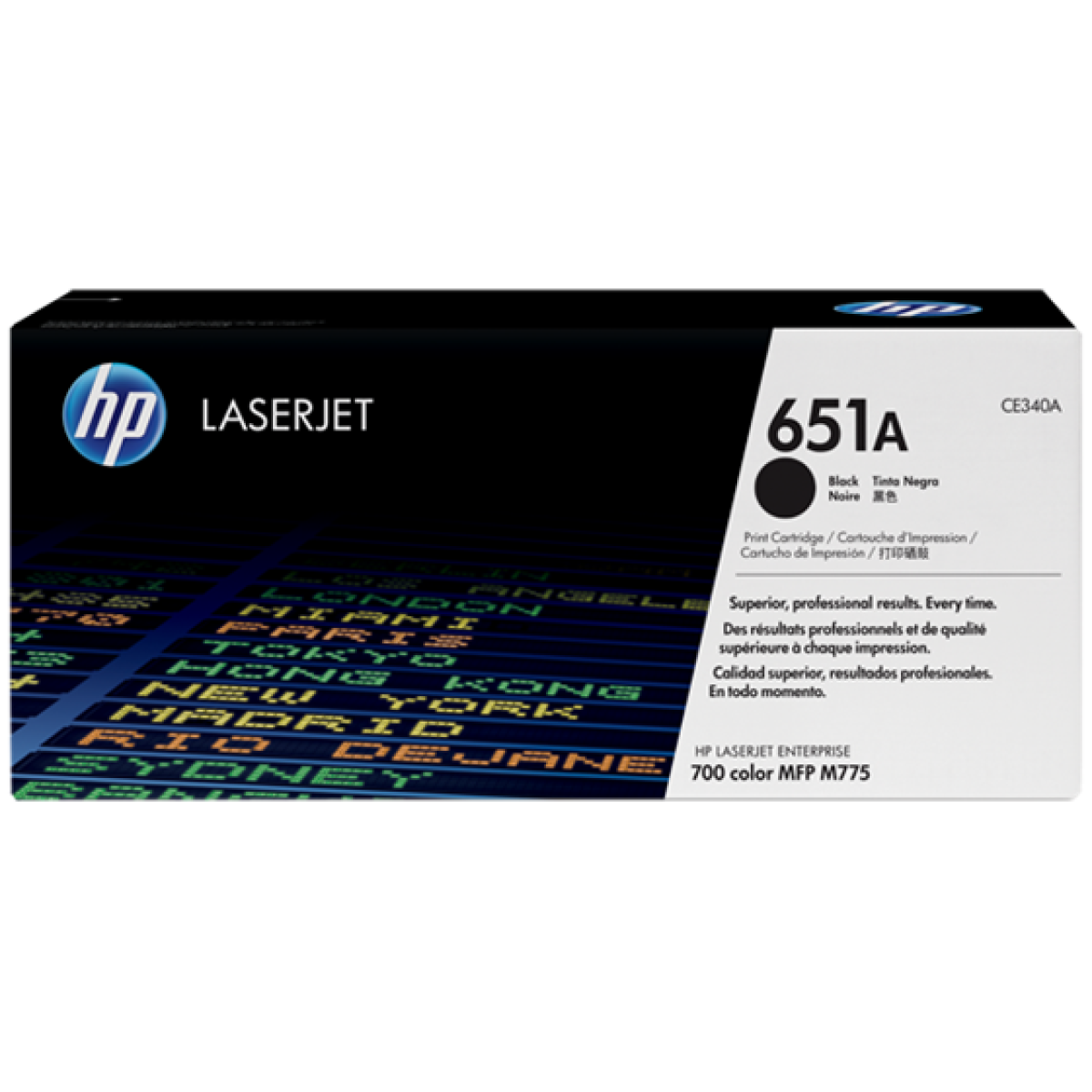 Toner Hp 651A Ce340A Negro 13500 Paginas Color Laserjet