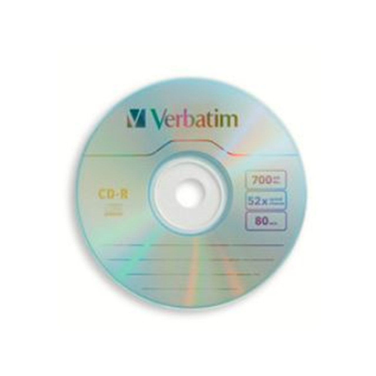 Cd-R 52X Verbatim 50 Pack Superficie Branded Spindle
