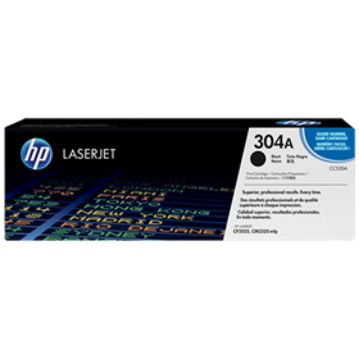 Toner Hp 304 – Cc530A – Negro – 3,500 Paginas – Para Impresora Color Laserjet – P2025, M2320