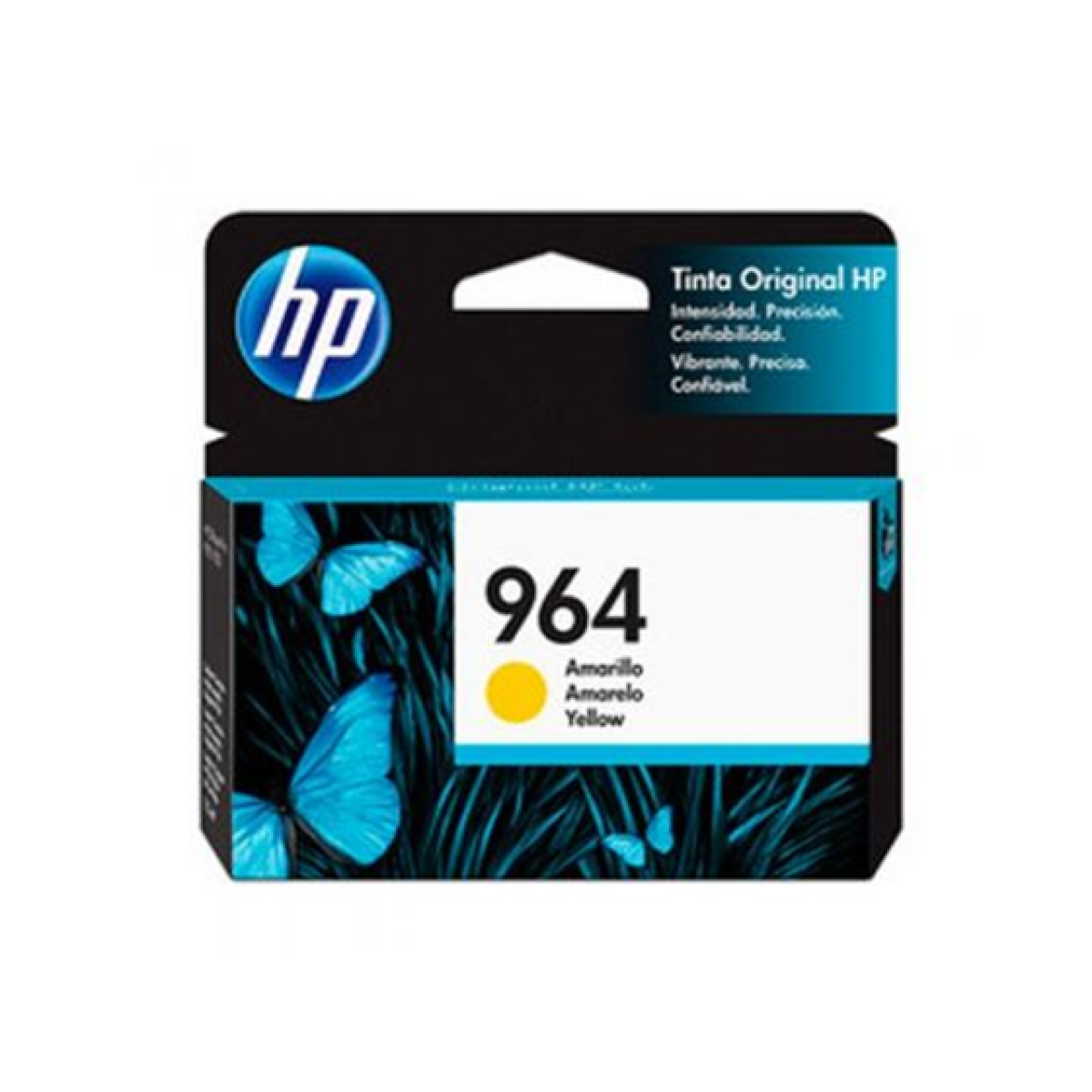 Cartucho Hp 964 3Ja52Al Amarillo Para Impresora Officejet Pro 9020 9010