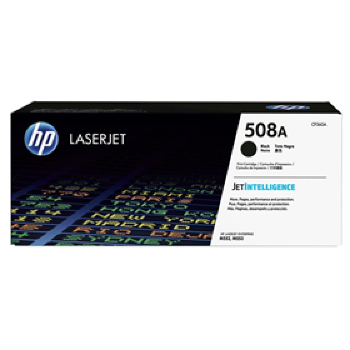 Toner Hp 508A – Cf360A – Negro – 6,000 Paginas – Para Impresora Laserjet – M552/M553/M577