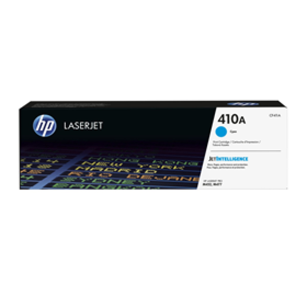 Toner Hp 410A – Cf411A – Cyan – 2,300 Paginas – Para Impresora Laserjet – M477Fnw – M477Fdw – M452