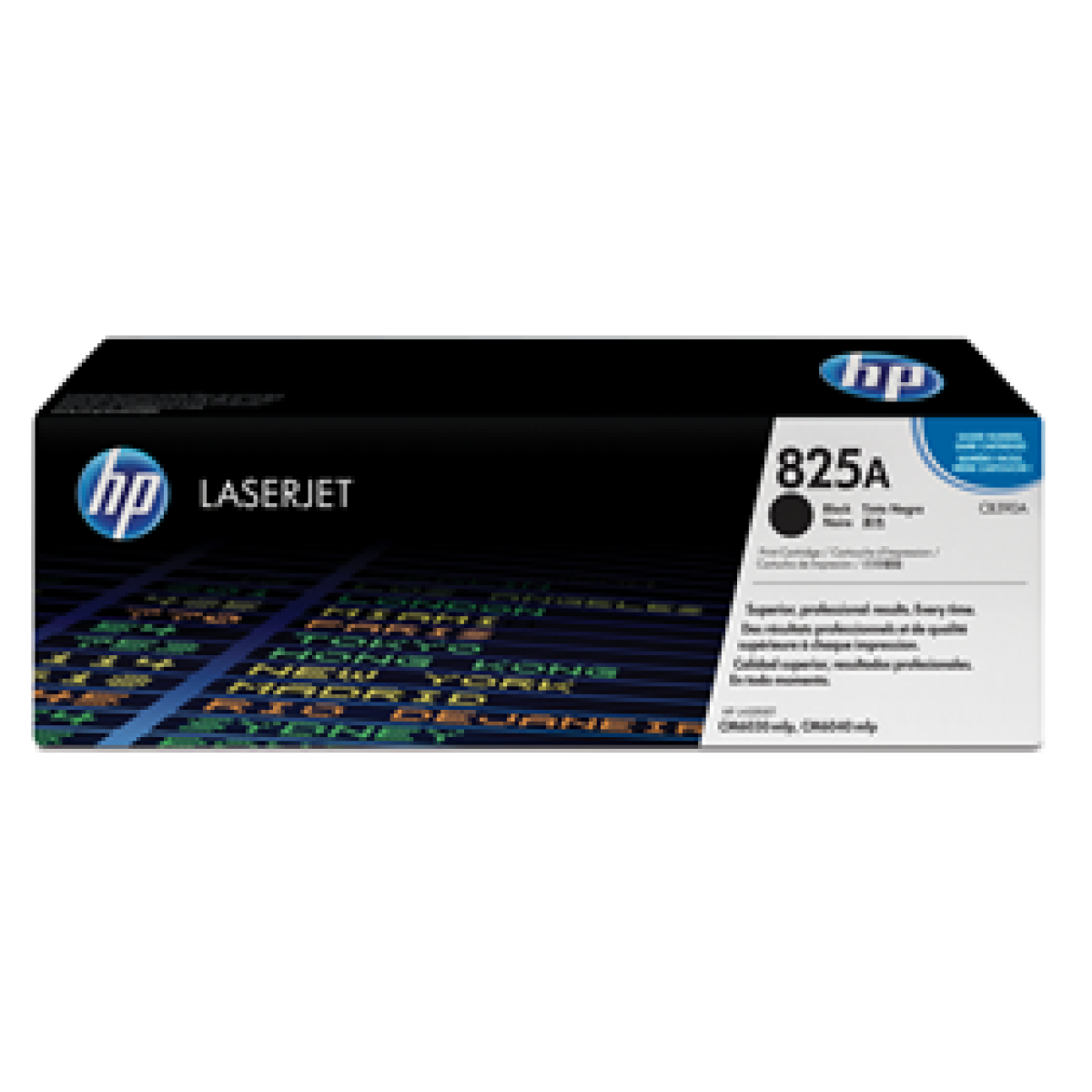 Toner Hp 825A – Cb390A – Negro – 19,500 Paginas – Para Impresora Laserjet Color, cm6030, cm6040 (Cb390A)