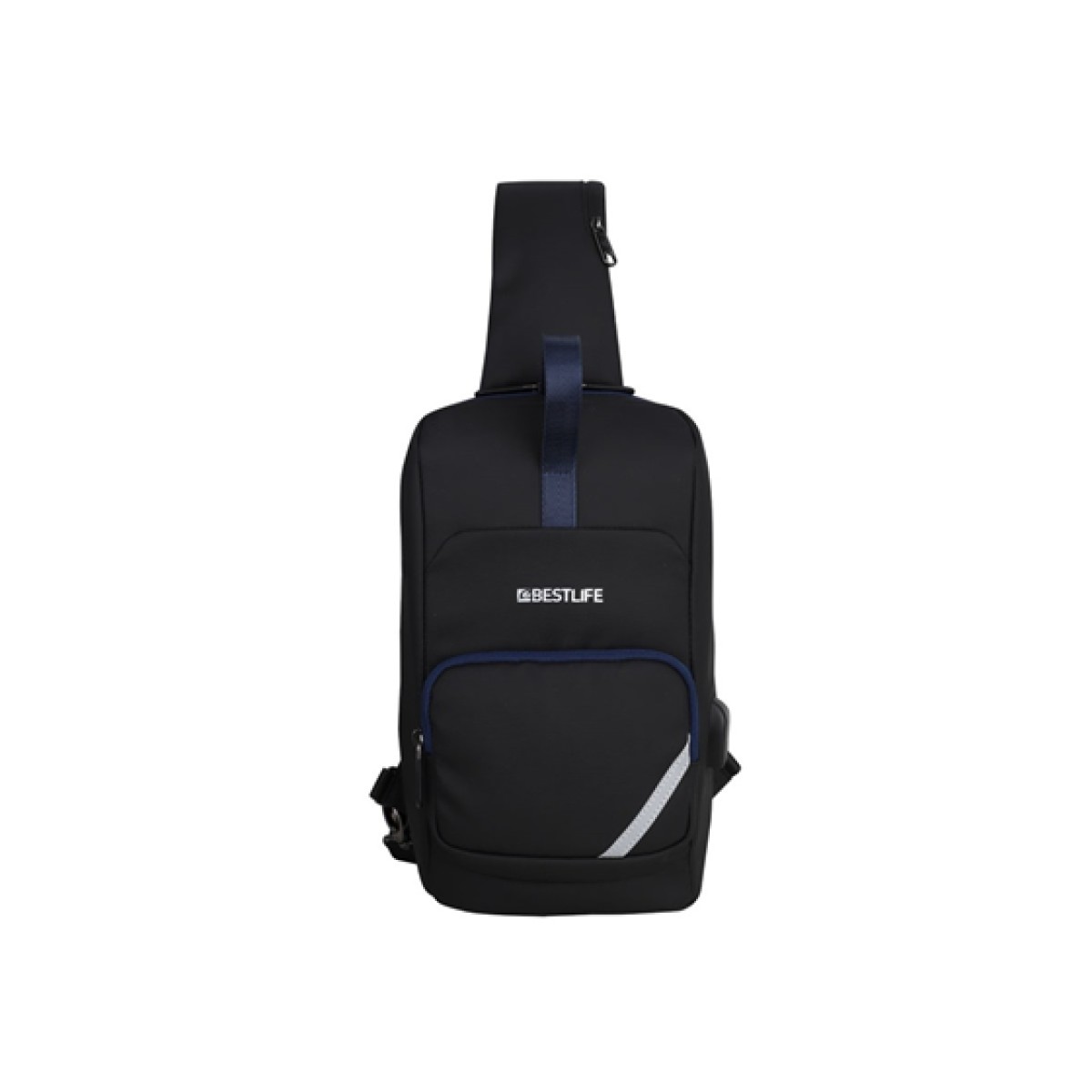 Bulto Mochila Bandolera Para Tablet 11″ Bestlife Negro Impermeable