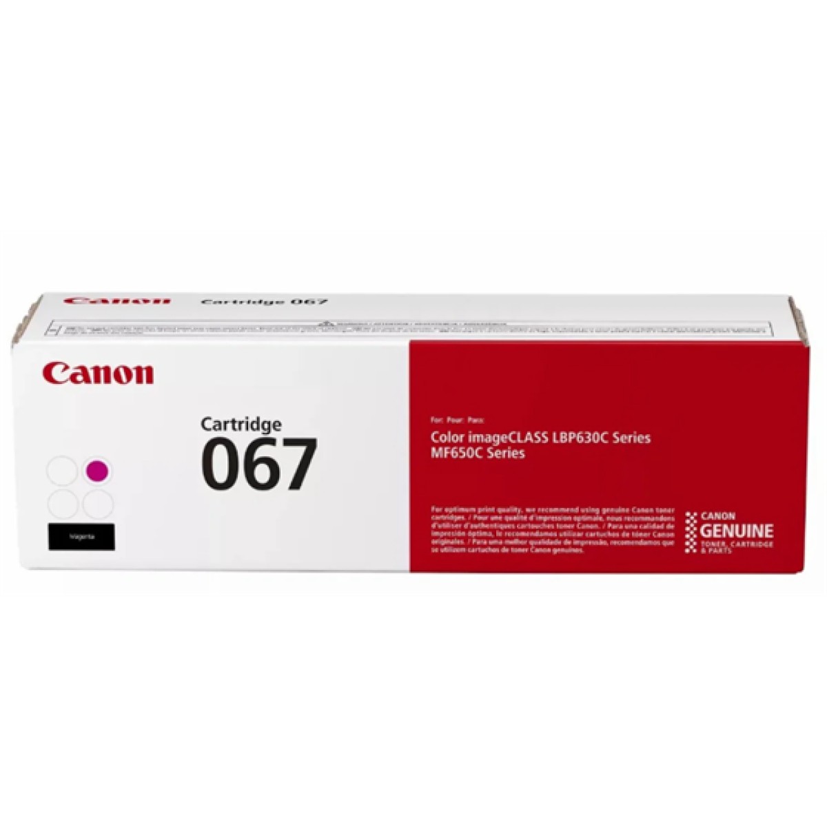 Toner Canon 067 Magenta Compatible Lbp633Cdw 1300 Paginas