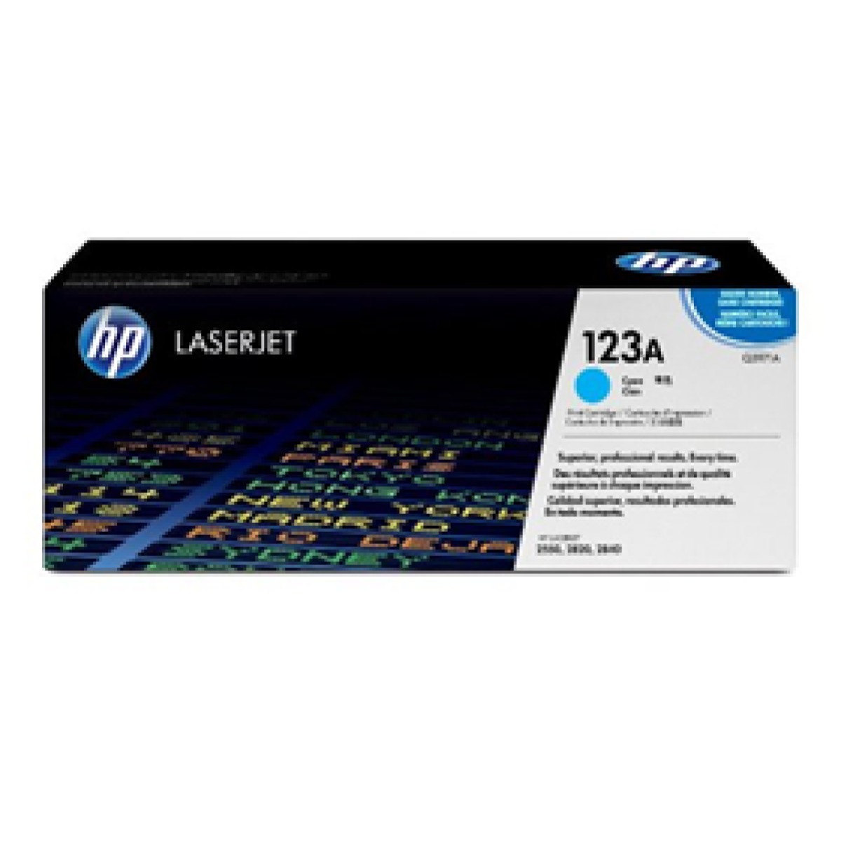 Toner Hp 123A – Q3971A – Cyan – 2,000 Paginas – Para Impresora Laserjet – 2800/2820/2840