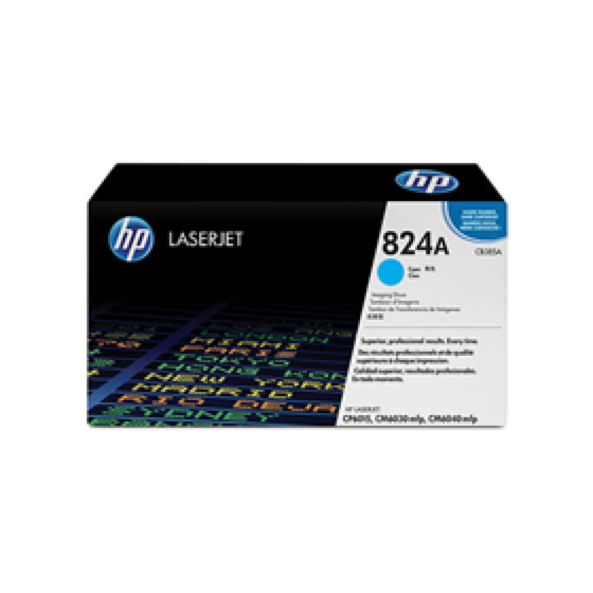Toner Hp 824A – Cb385A – Tambor De Imagen – Cyan – 23,000 Paginas – Para Laserjet Color – Cl2000, cm6030, cm6040, Cp6015