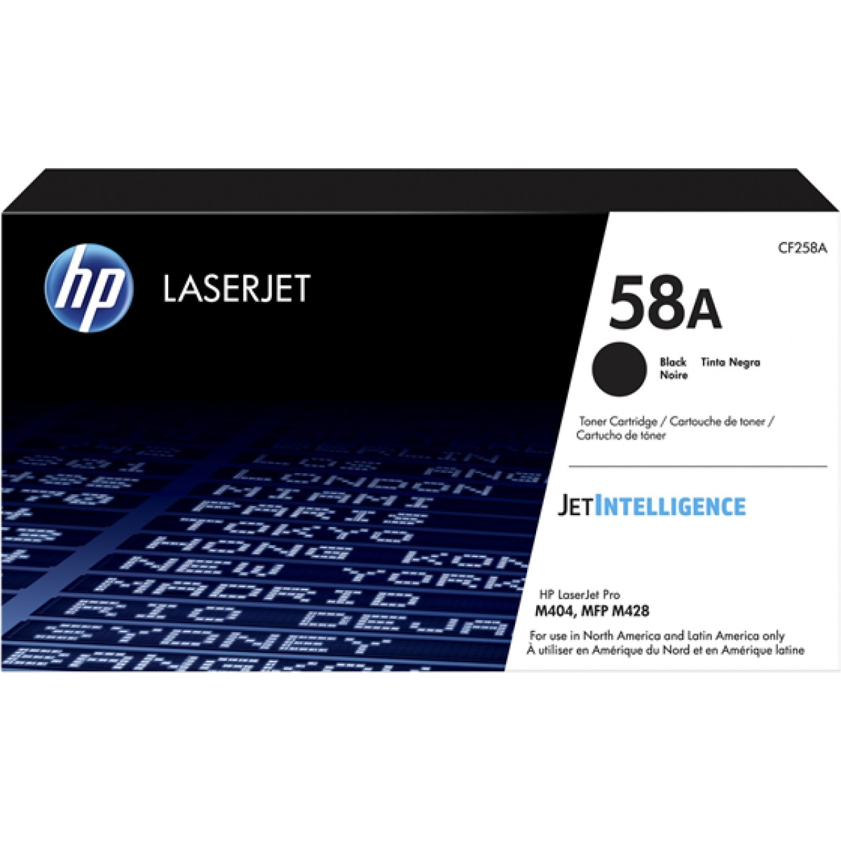 Toner Hp 58A Cf258A Negro 3000 Paginas Laserjet M404N