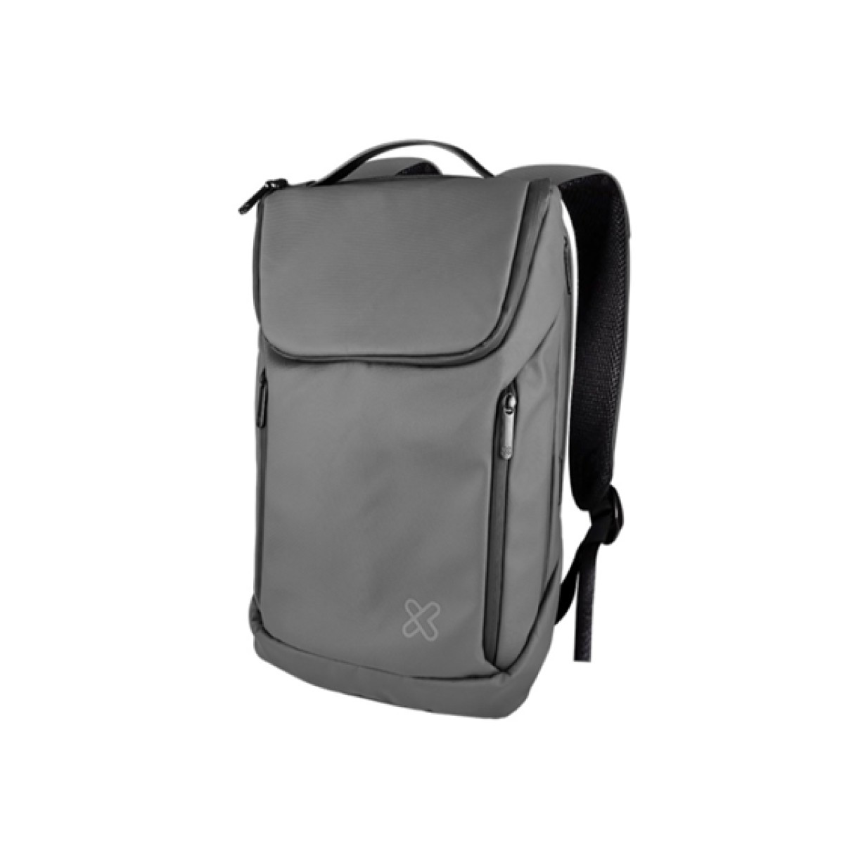 Bulto Para Laptop 15.6″ Klip Xtreme Evergo Mochila Gris USB-A USB-C