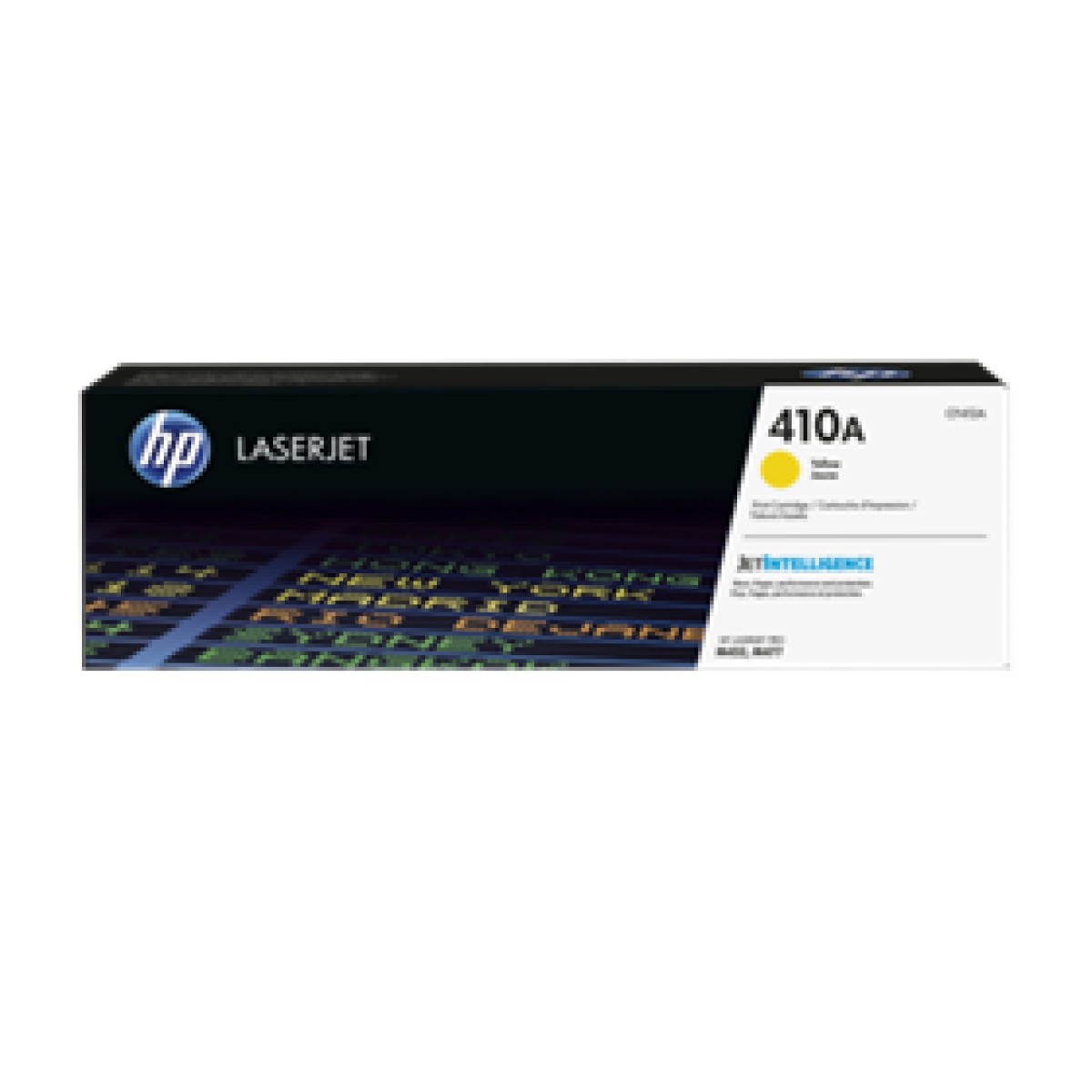 Toner Hp 410A – Cf412A – Amarillo – 2,300 Paginas – Para Impresora Laserjet – M477Fnw – M477Fdw – M452