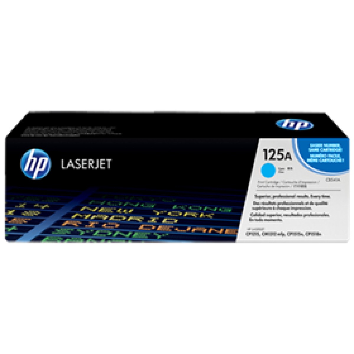 Toner Hp 125A – Cb541A – Cyan – 1,400 Paginas – Para Impresora Laserjet Color – Cp1215, Cp1518Ni, Cp1515