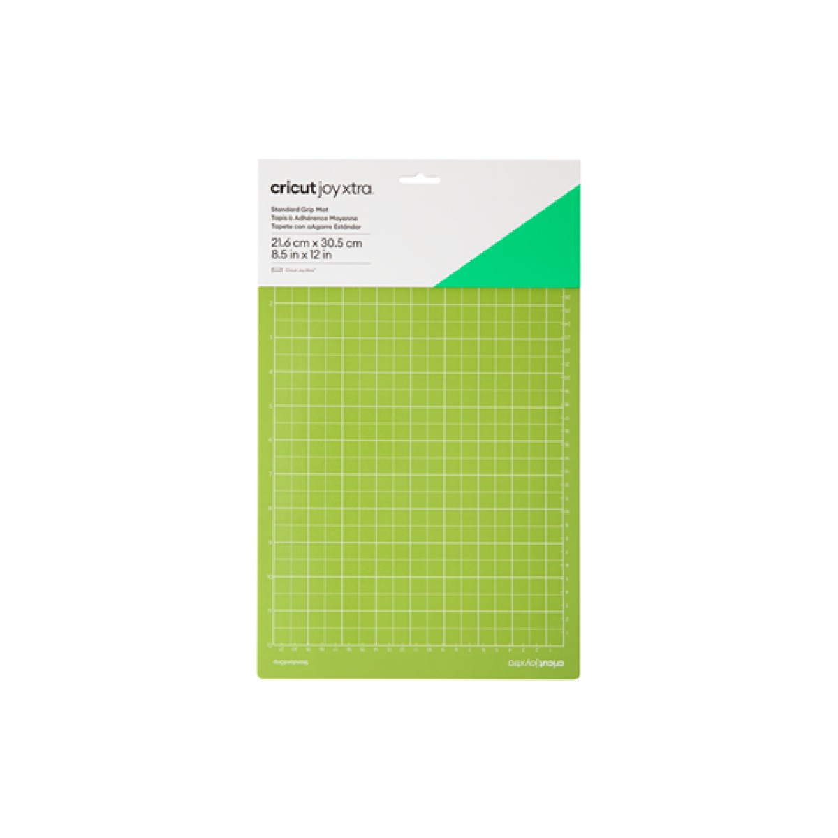 Alfombrilla De Corte Cricut Joy Xtra Standard Grip Verde 8.5X12 Pulgadas