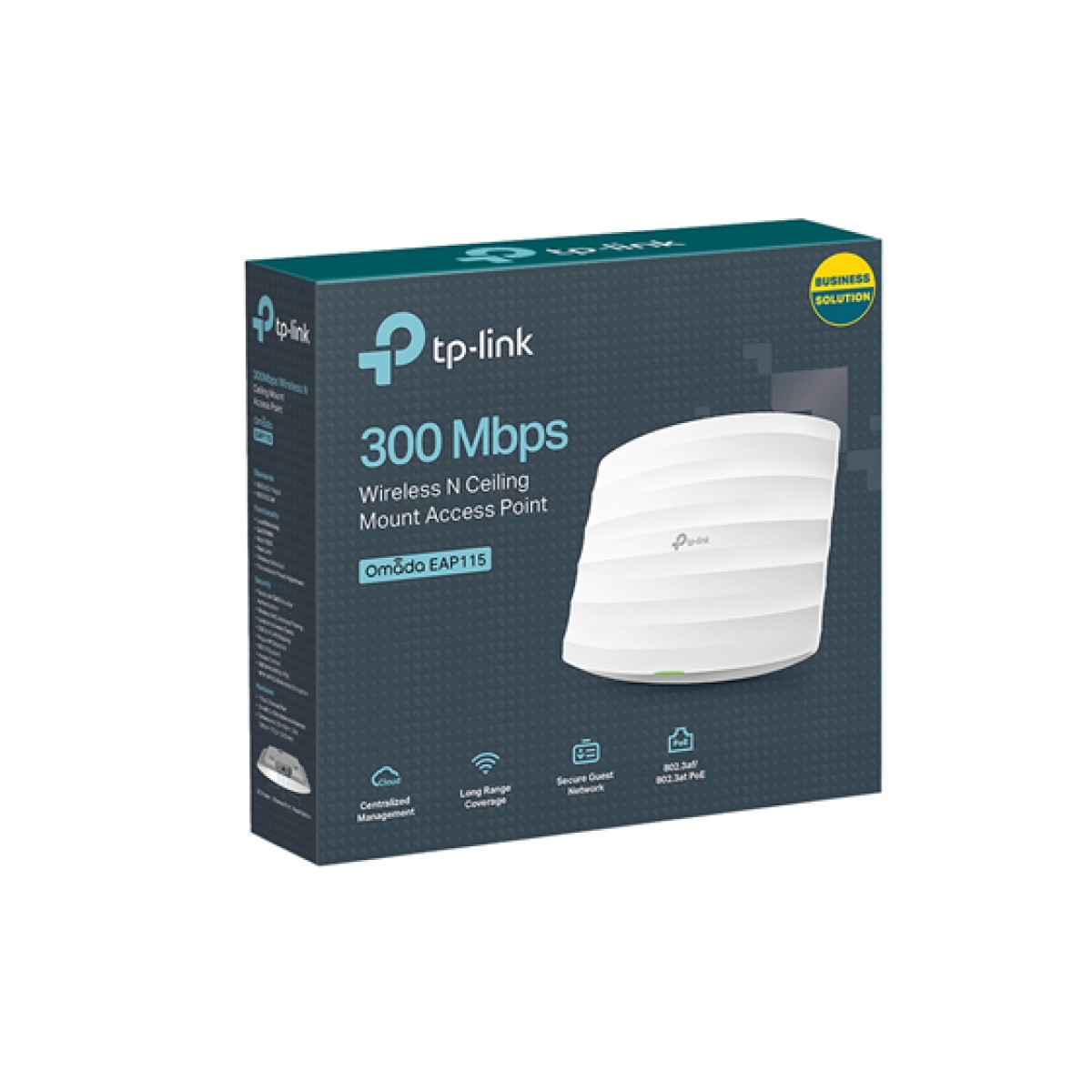 Access Point Wi Fi 4 Tp-Link Omada Eap115 2.4Ghz 300Mbps Poe
