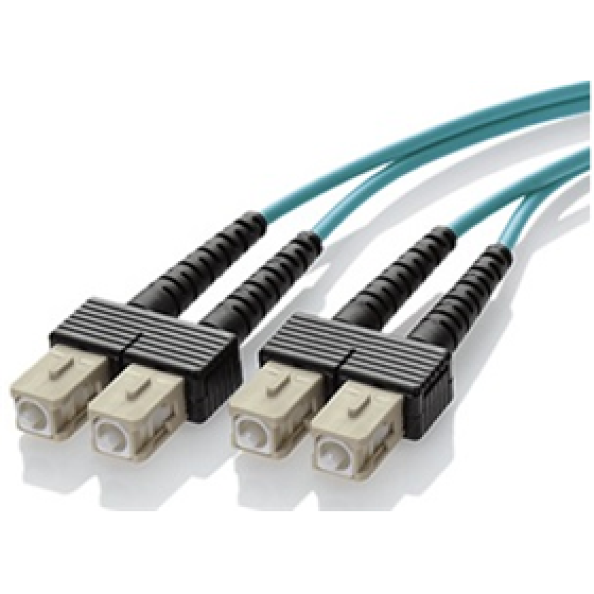 Patch Cord De Fibra Leviton, 3M, 50/125 Laser Optimized Multimode, Dúplex, Sc To Sc.