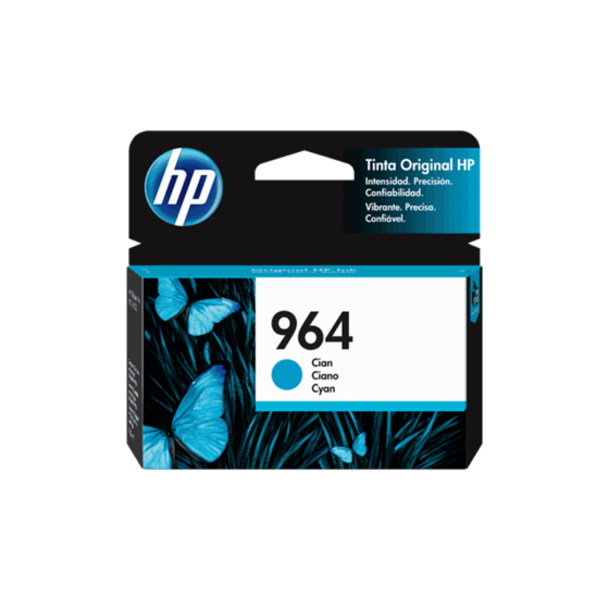Cartucho Hp 964 3Ja50Al Cyan Para Impresora Officejet Pro 9020 9010