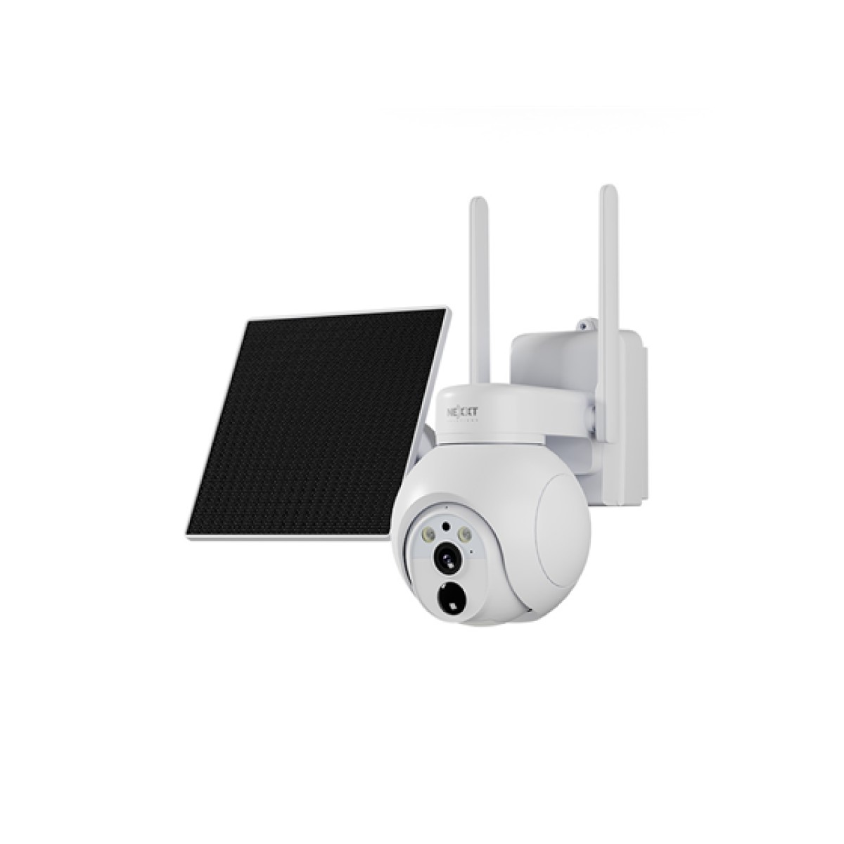Cámara De Vigilancia Solar Nexxt Smart Nhc-Op40Sl 2K Ptz 4G Lte