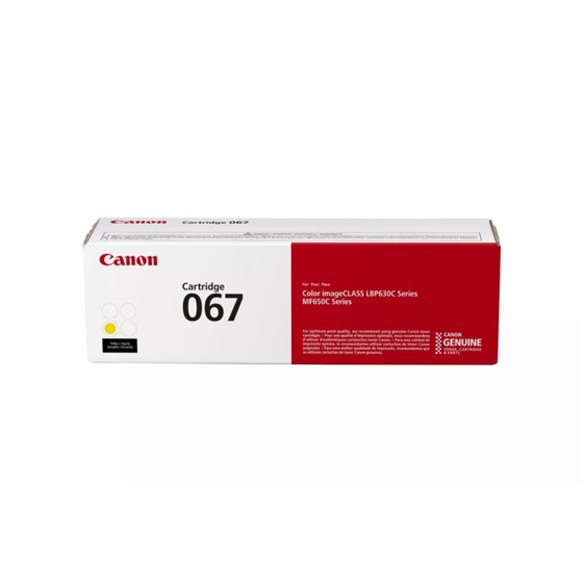 Toner Canon 067 Amarillo Compatible Lbp633Cdw 1300 Paginas