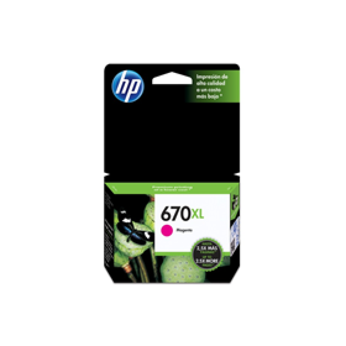 Cartucho Hp 670Xl – Cz119Al – Magenta
