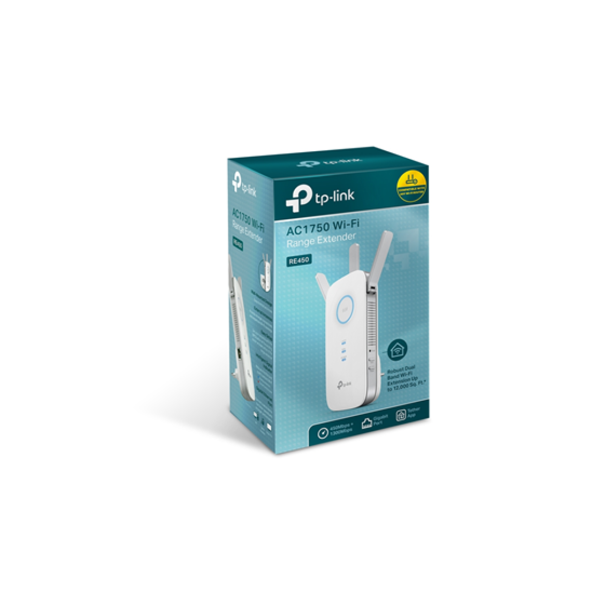 Repetidor Wi-Fi AC1750 Doble Banda Tp-Link RE450 Gigabit