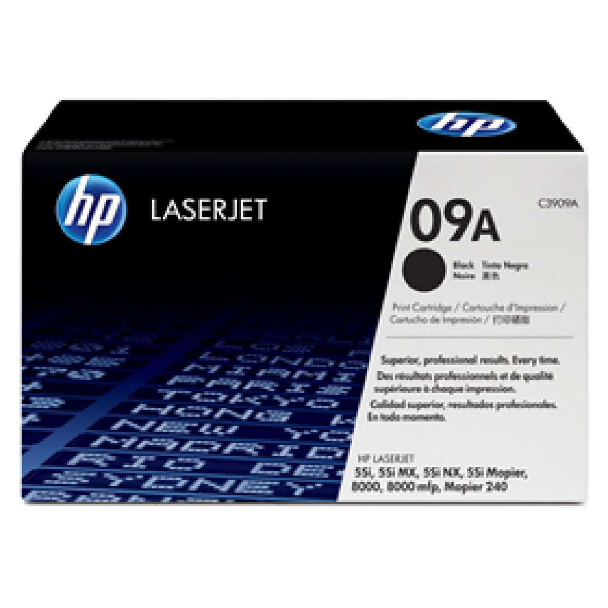Toner Hp 09A – C3909A – Negro – 15,000 Paginas – Para Impresora Laserjet 8000 Trm16Bdj14