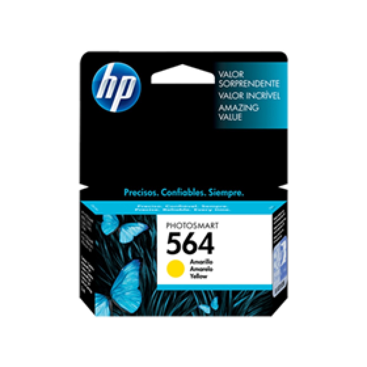 Cartucho Hp 564 – Cb320Wl – Amarillo – 3Ml – Para Impresora Aio B210 / C309G / C5324