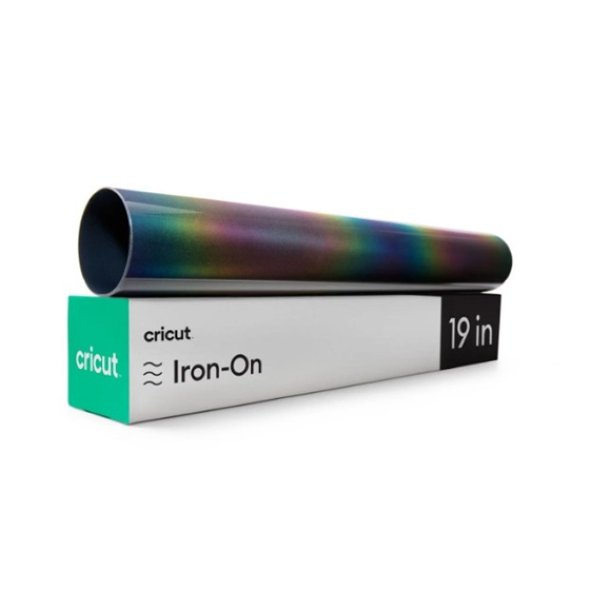 Rollo De Vinil Cricut Iron On Reflectivo Tornasol Arcoiris 48X30cm