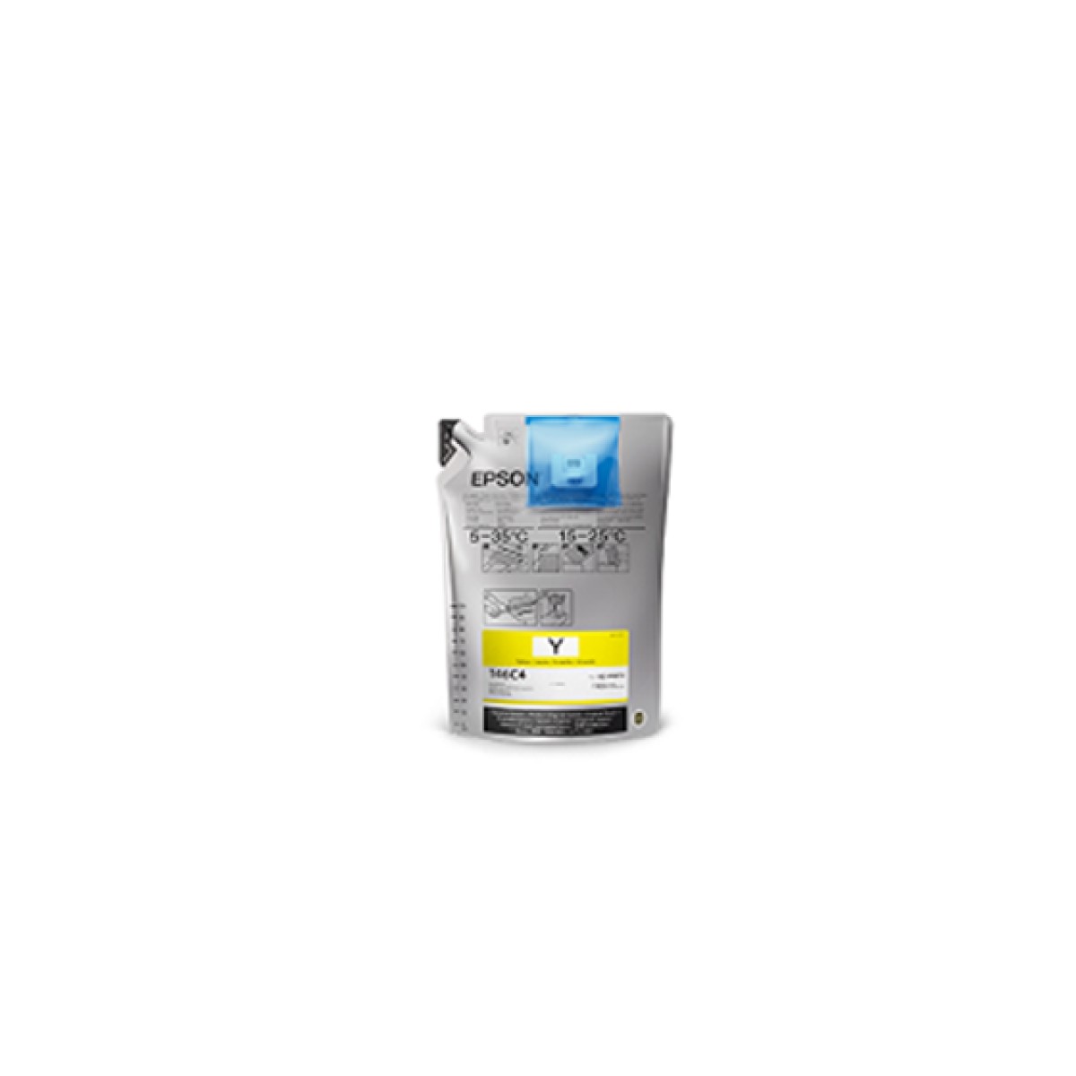 Bolsa De Tinta Epson Ultrachrome T46C620 Amarillo Fluorescente 1100Ml