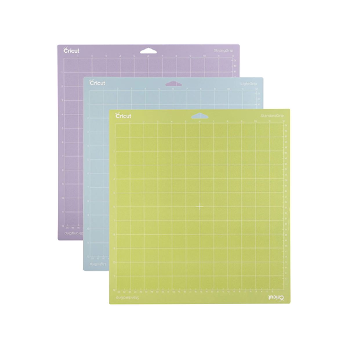 Alfombrilla De Corte Cricut Kit 3 Piezas 12X12 PVC Adhesiva