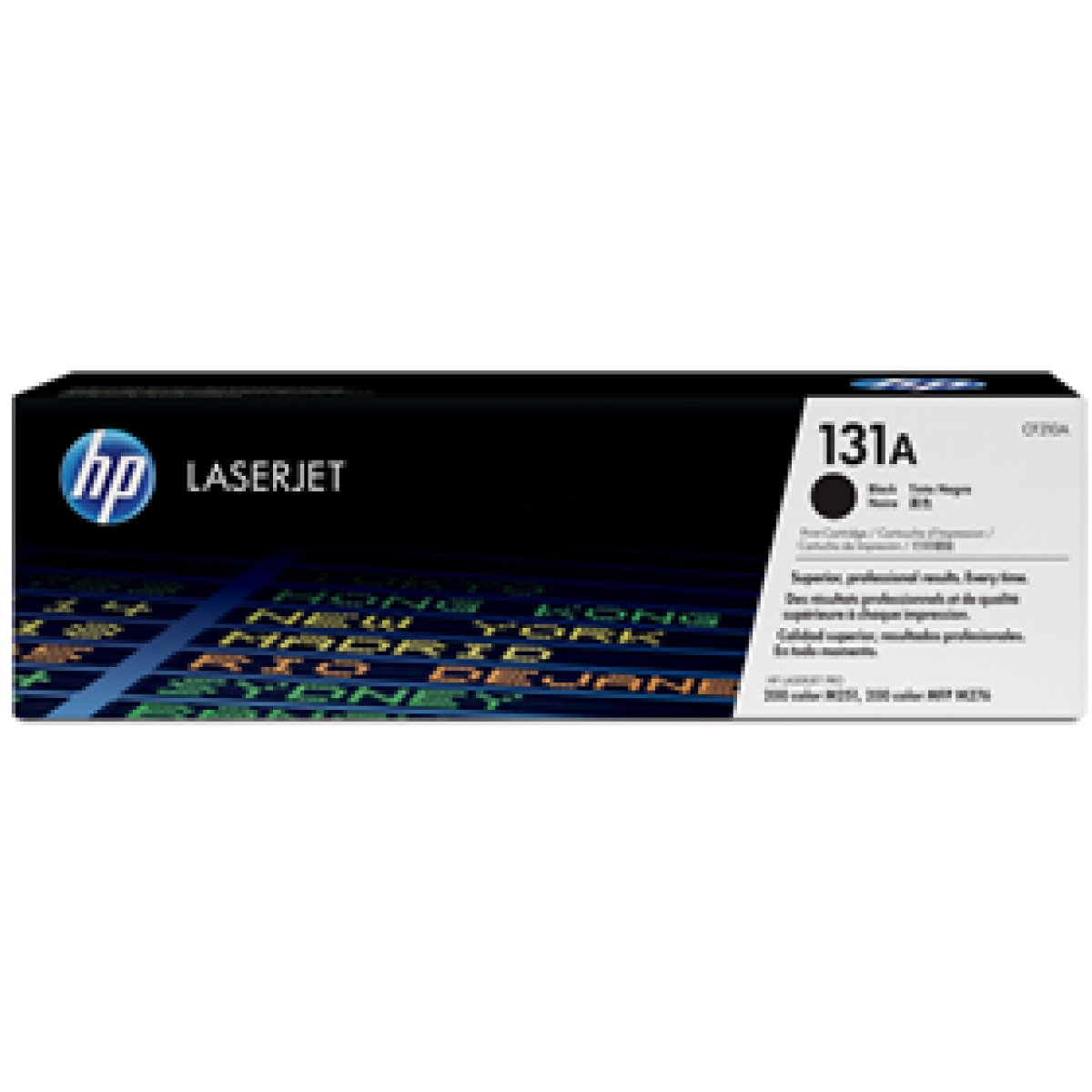 Toner Hp 131A – Cf210A – Negro – 1,600 Paginas – Para Impresora Color Laserjet Pro – M251N, M251Nw, M276N, M276Nw