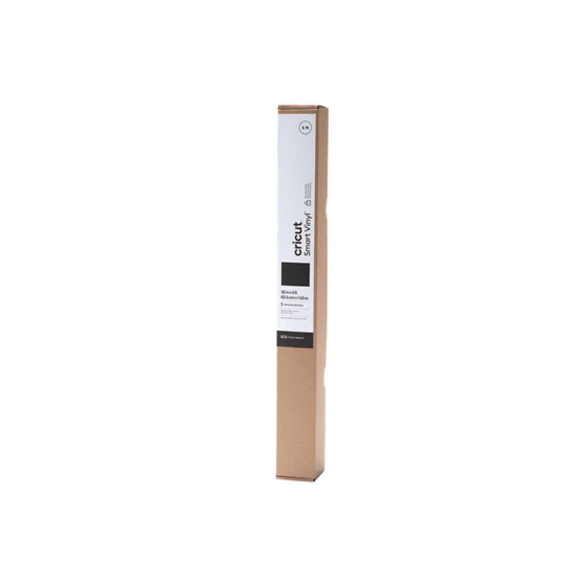 Rollo De Vinil Cricut Permanente 25″ X 5′ Acabado Matte Negro