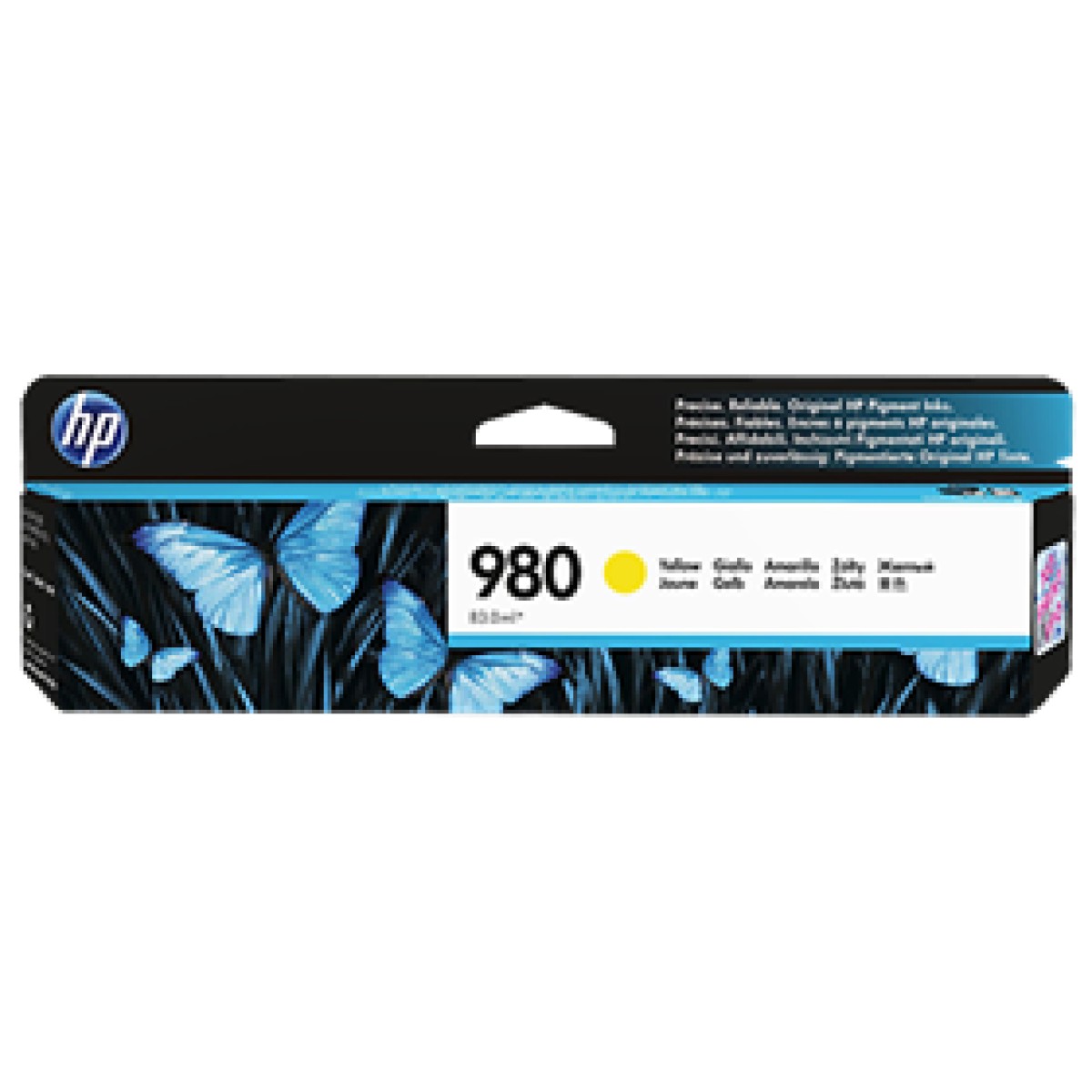 Cartucho Hp 980 – D8J09A – Amarillo – 83Ml – Para Impresora Pagewide X555 / X585