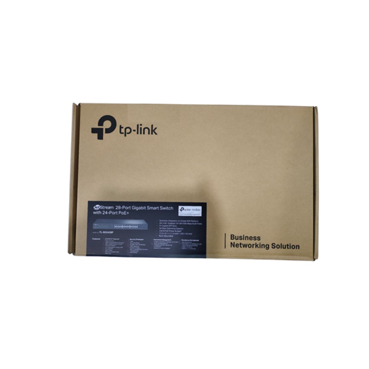Switch Tp-Link Omada 28 Puertos Gigabit 24 Poe+ 250W Budget