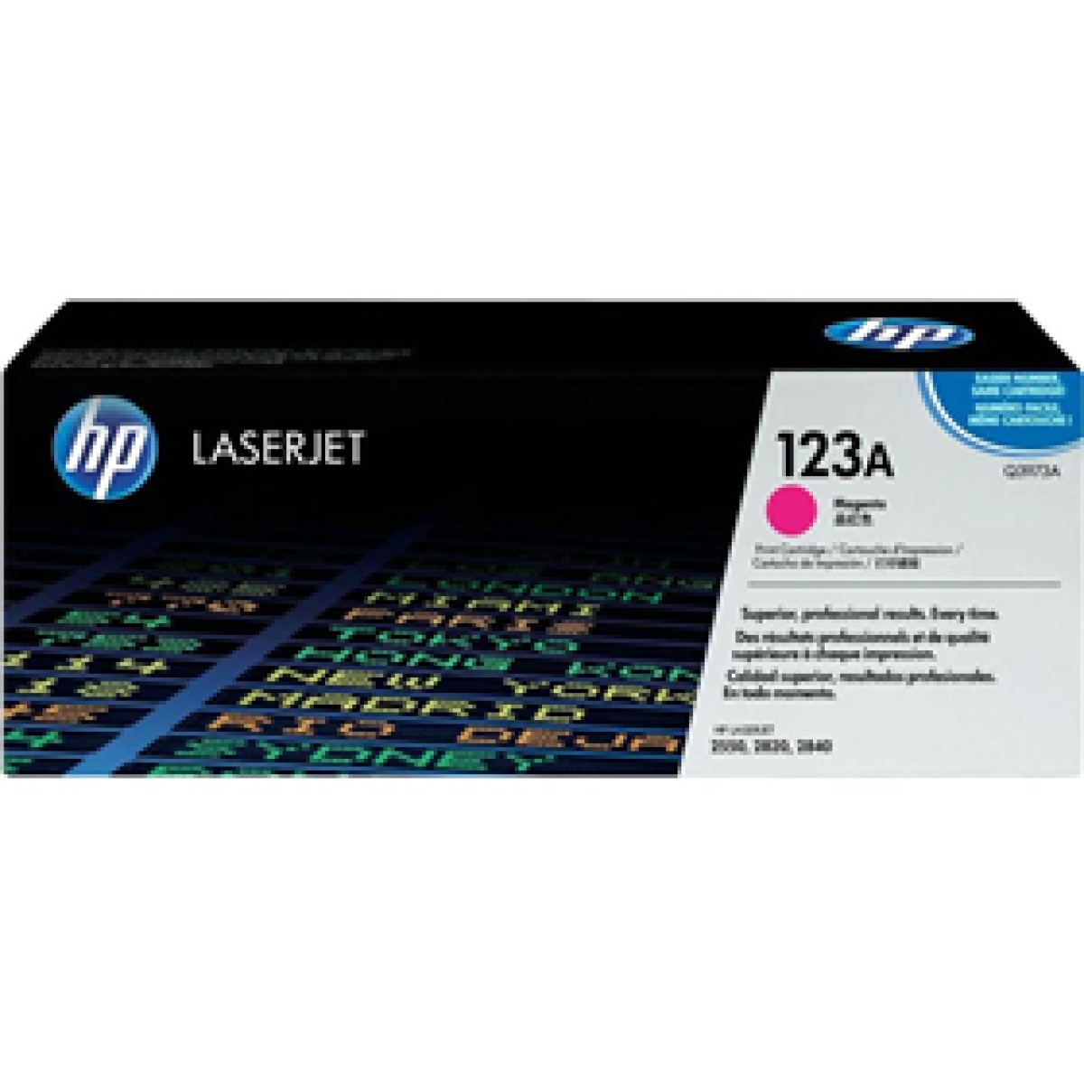Toner Hp 123A – Q3973A – Magenta – 2,000 Paginas – Para Impresora Laserjet – 2800/2820/2840