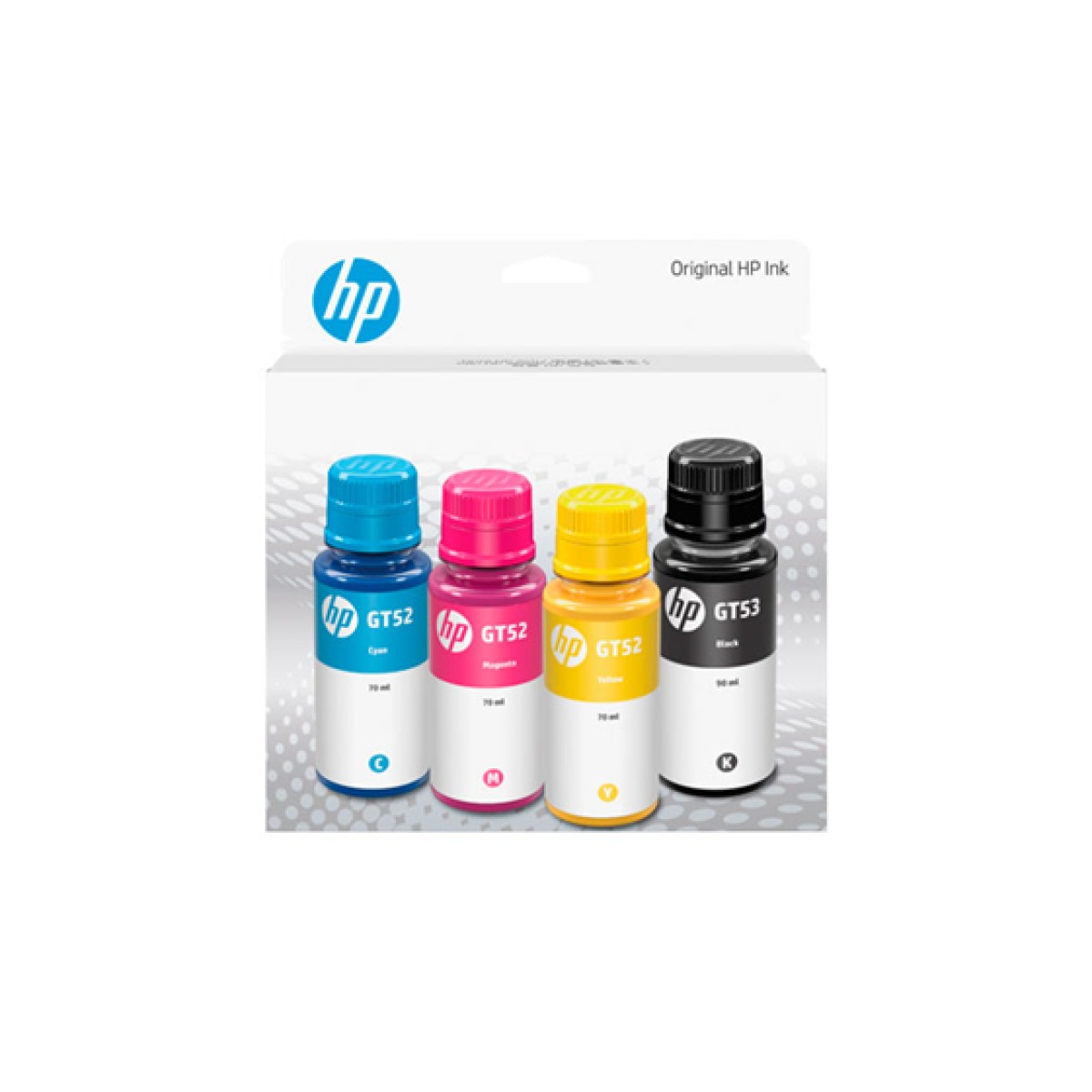 Botella De Tinta Hp Combo Gt53 Gt52 Para Impresora Gt 5810 5820 315 415