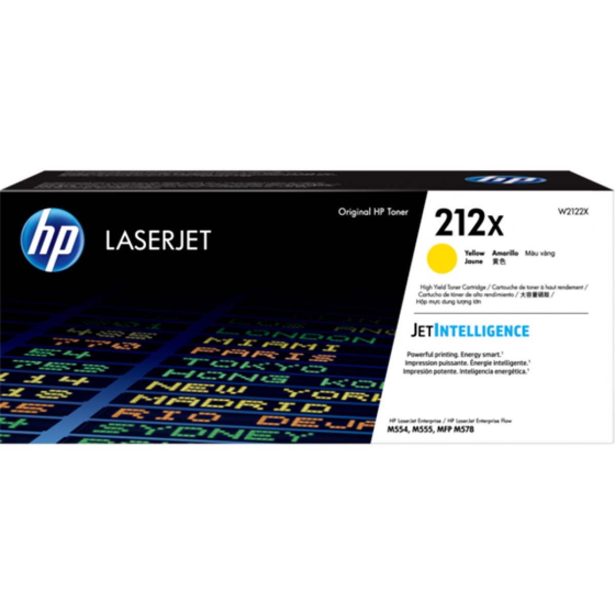 Toner Hp 212X W2122X Amarillo 10000 Paginas Laserjet Color