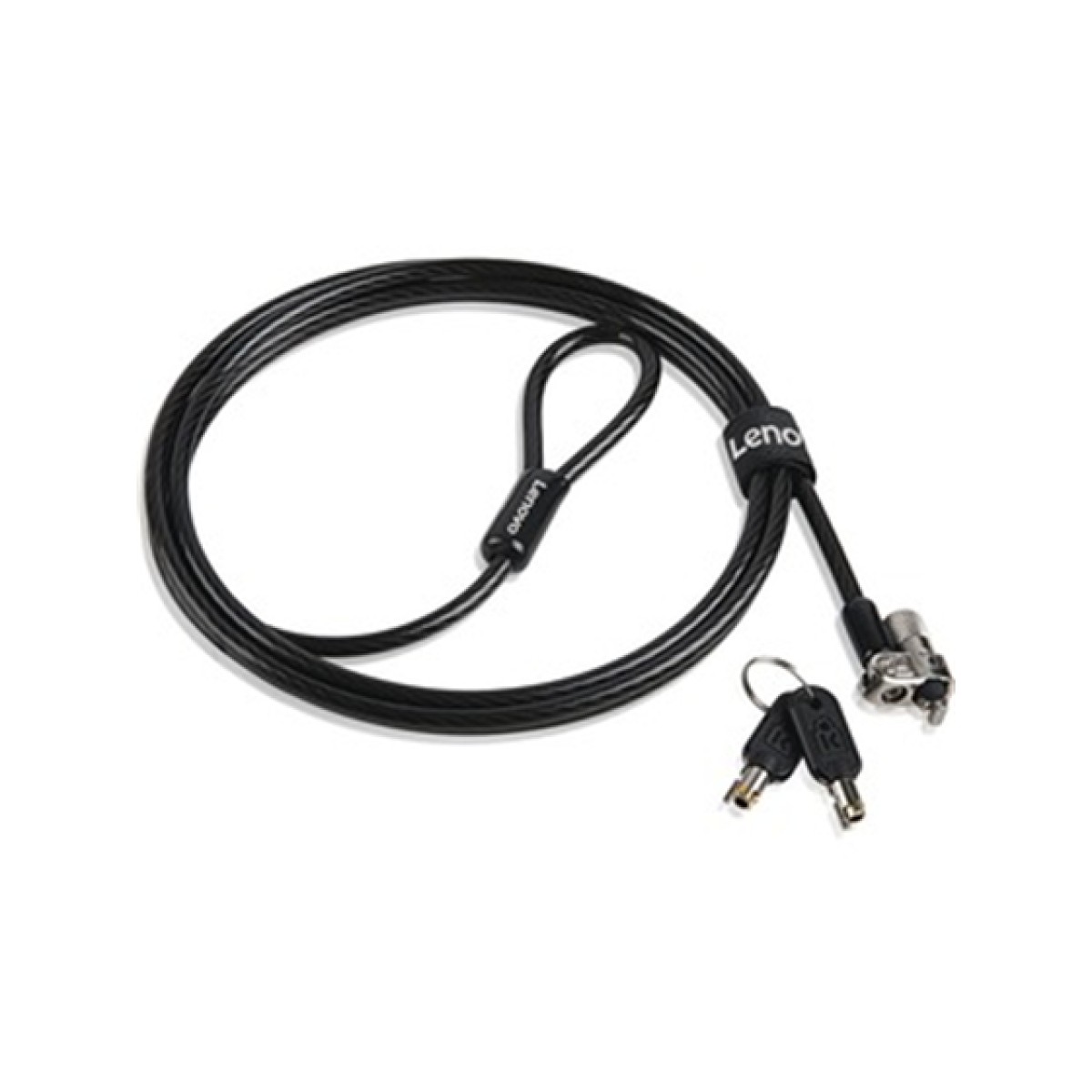 Candado De Seguridad Para Laptop Kensington Microsaver Lenovo 6 Pies Negro