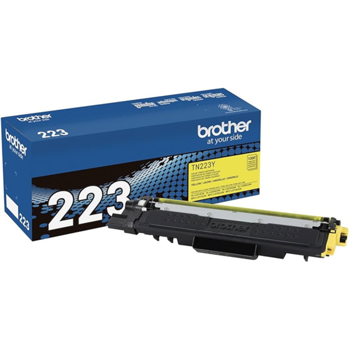 Toner Brother Tn223Y Amarillo 1300 Paginas Para Impresora Mfcl3710Cw