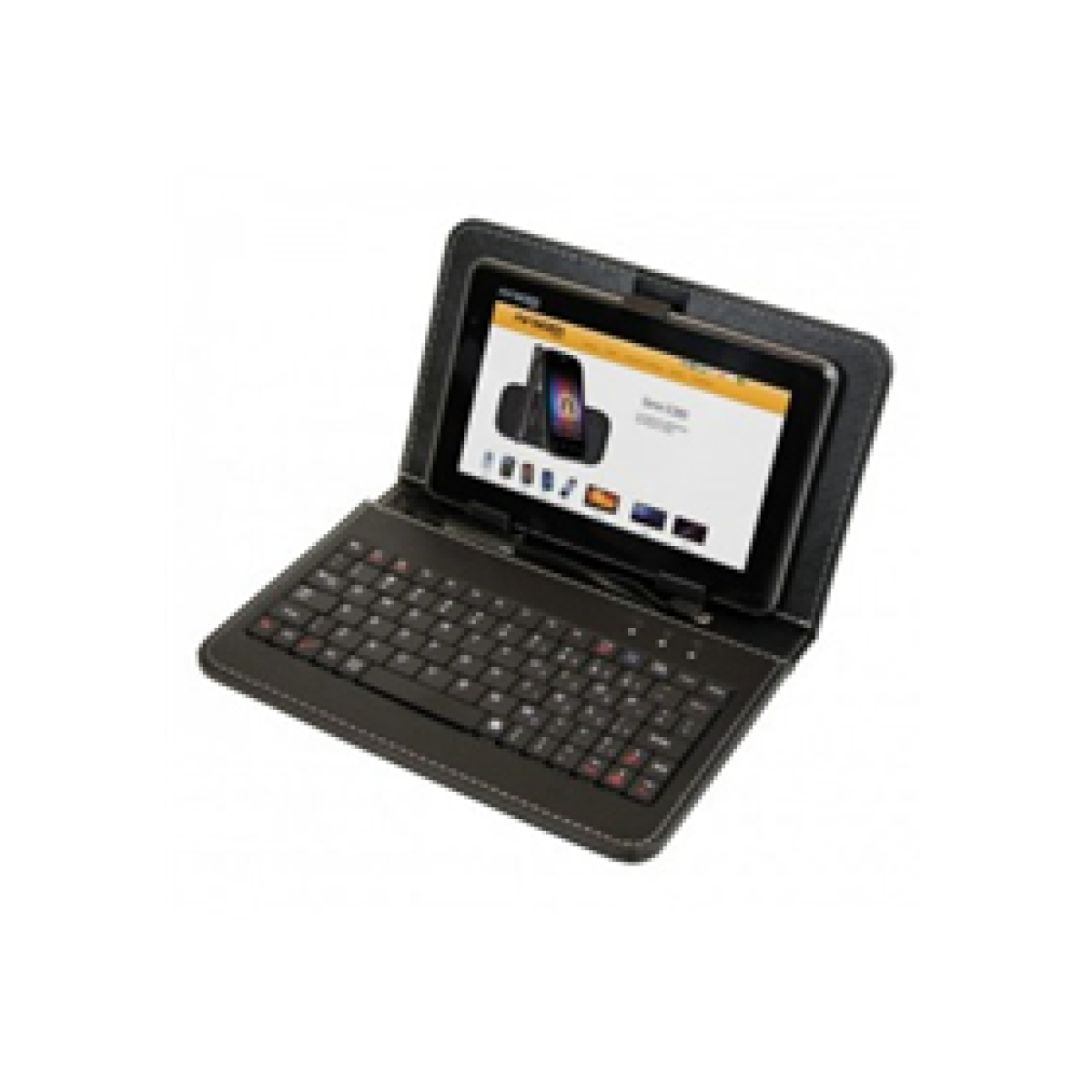 Cover Argom Para Tableta 7″, Negro, Con Teclado, Tipo Folio