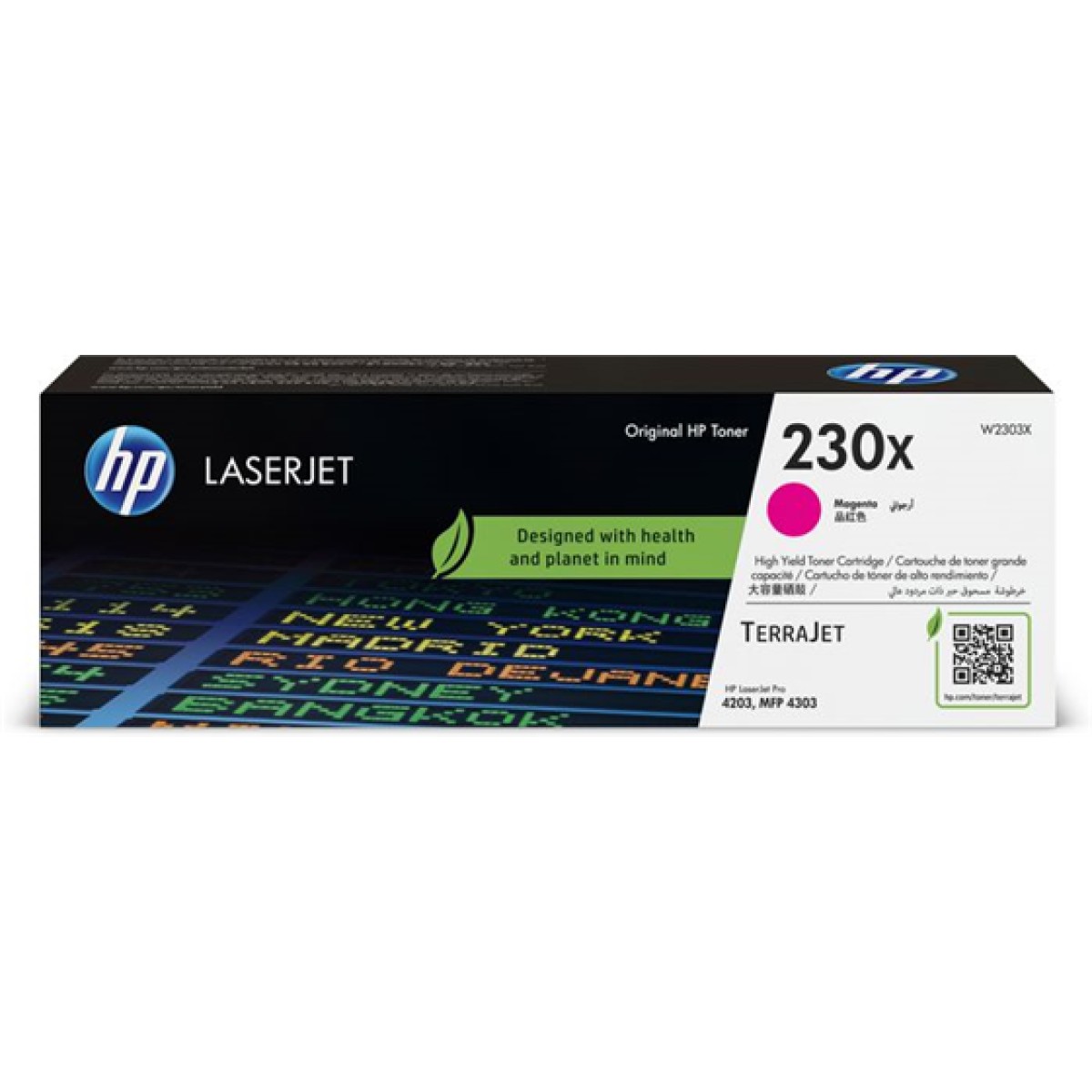 Toner Hp 230X W2303X Magenta 5500 Paginas Laserjet