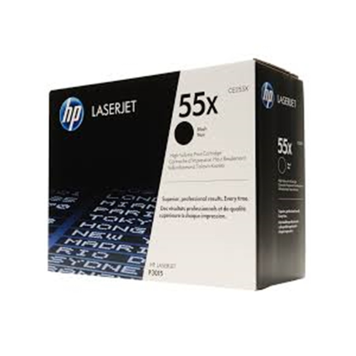 Toner Hp 55X – Ce255X – Negro – 13,500 Paginas – Para Impresora Laserjet P3011 P3015, M521Dn