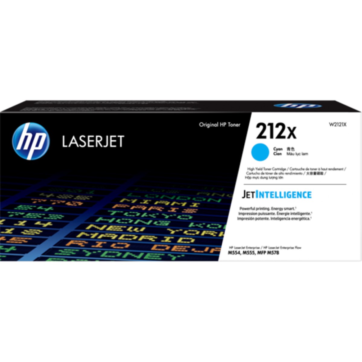 Toner Hp 212X W2121X Cyan 10000 Paginas Laserjet Color