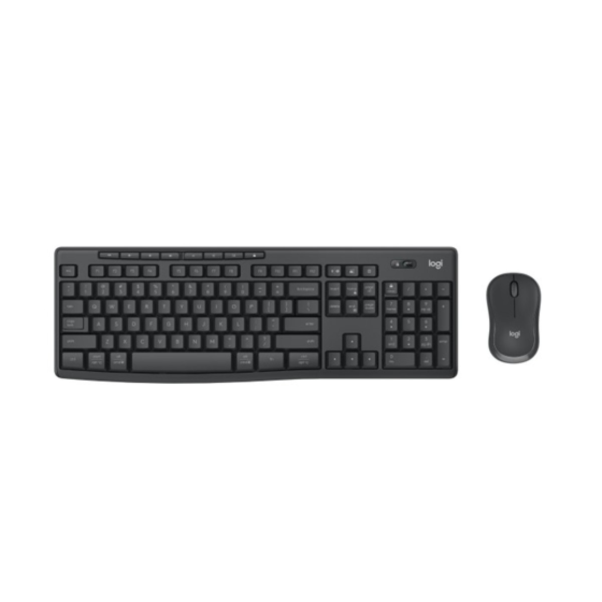 Teclado Mouse Logitech Mk370 Bluetooth USB Combo Español Grafito