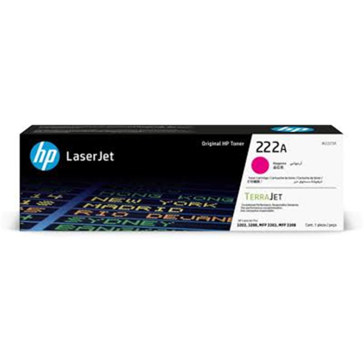 Toner Magenta Hp 222A W2223A 1200 Páginas Laserjet 3303Sdw 3303Fdw